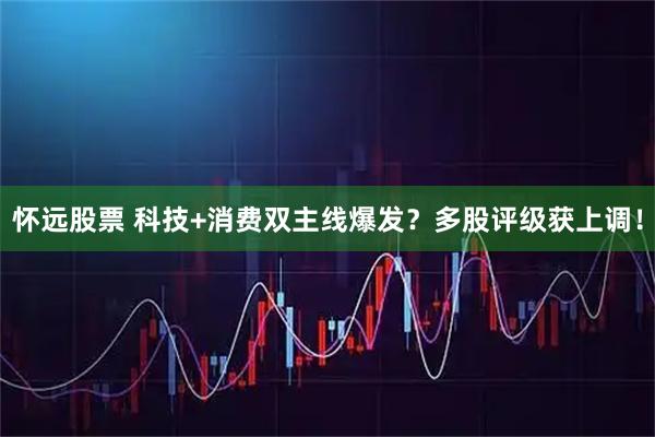 怀远股票 科技+消费双主线爆发？多股评级获上调！