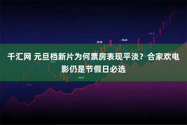 千汇网 元旦档新片为何票房表现平淡？合家欢电影仍是节假日必选