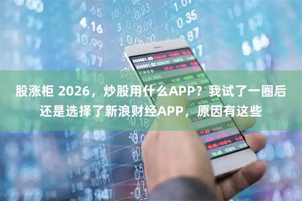 股涨柜 2026,炒股用什么APP?我试了一圈后还是选择了新浪财经APP,原因有这些